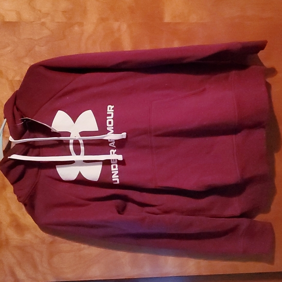 NWT under armour maroon hoodie xs - Picture 1 of 4